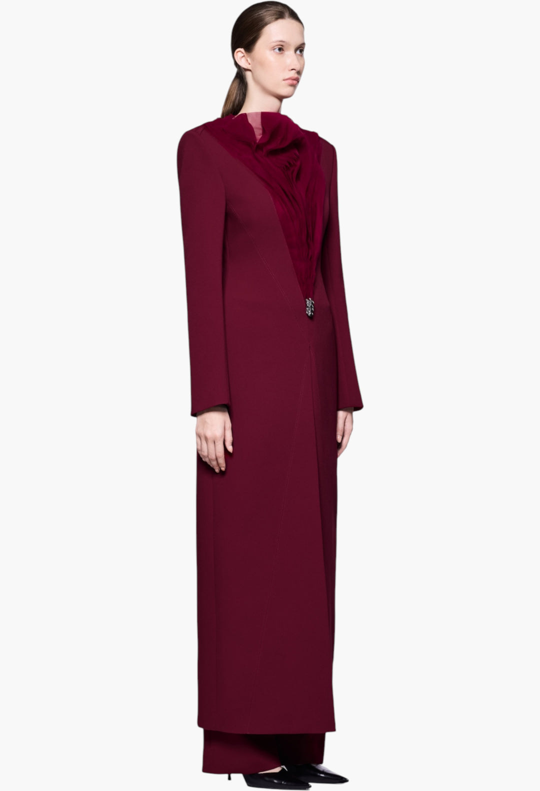 Carmelia Trousers - Minimal straight trousers - GLAM MODA