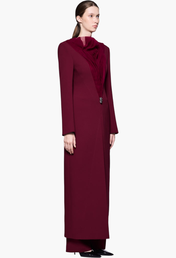 Carmelia Trousers - Minimal straight trousers - GLAM MODA