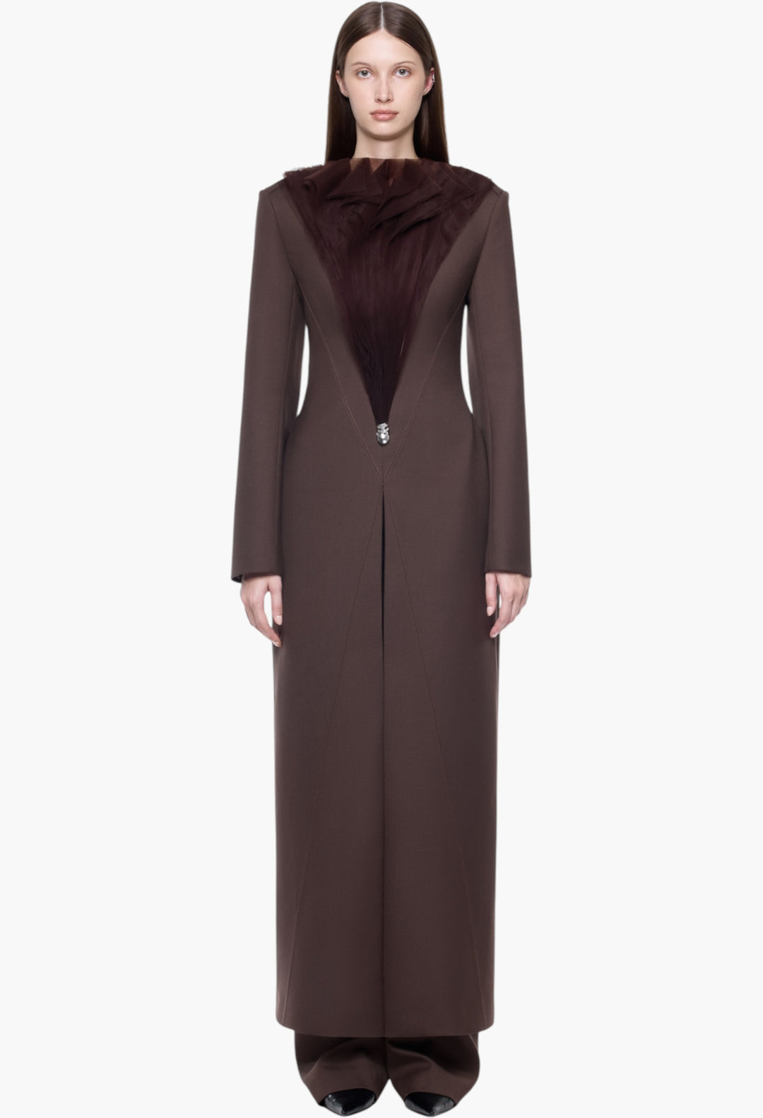 Carmelia Trousers - Minimal straight trousers - GLAM MODA