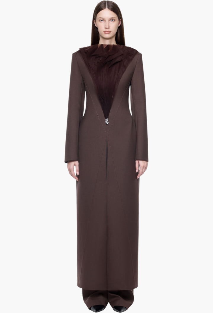 Carmelia Trousers - Minimal straight trousers - GLAM MODA