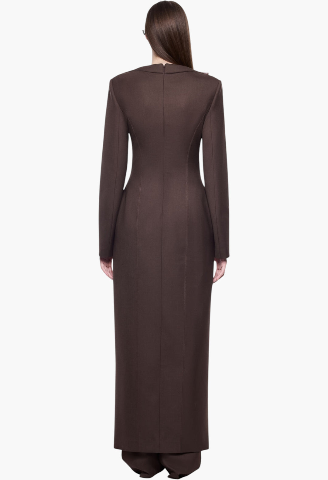 Carmelia Trousers - Minimal straight trousers - GLAM MODA