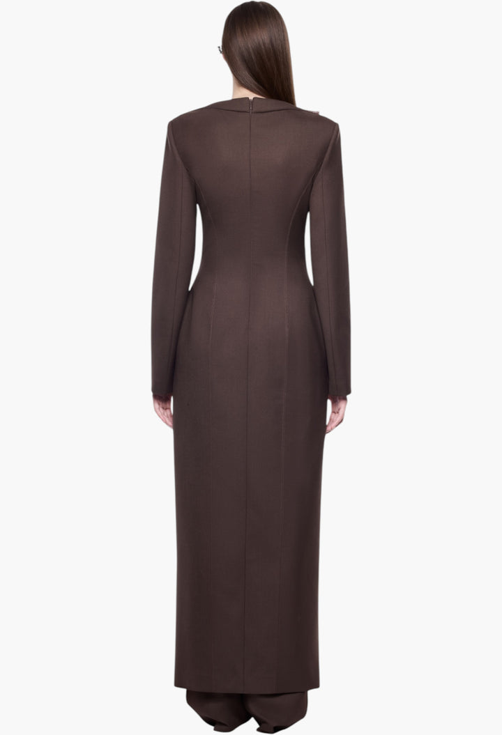 Carmelia Trousers - Minimal straight trousers - GLAM MODA