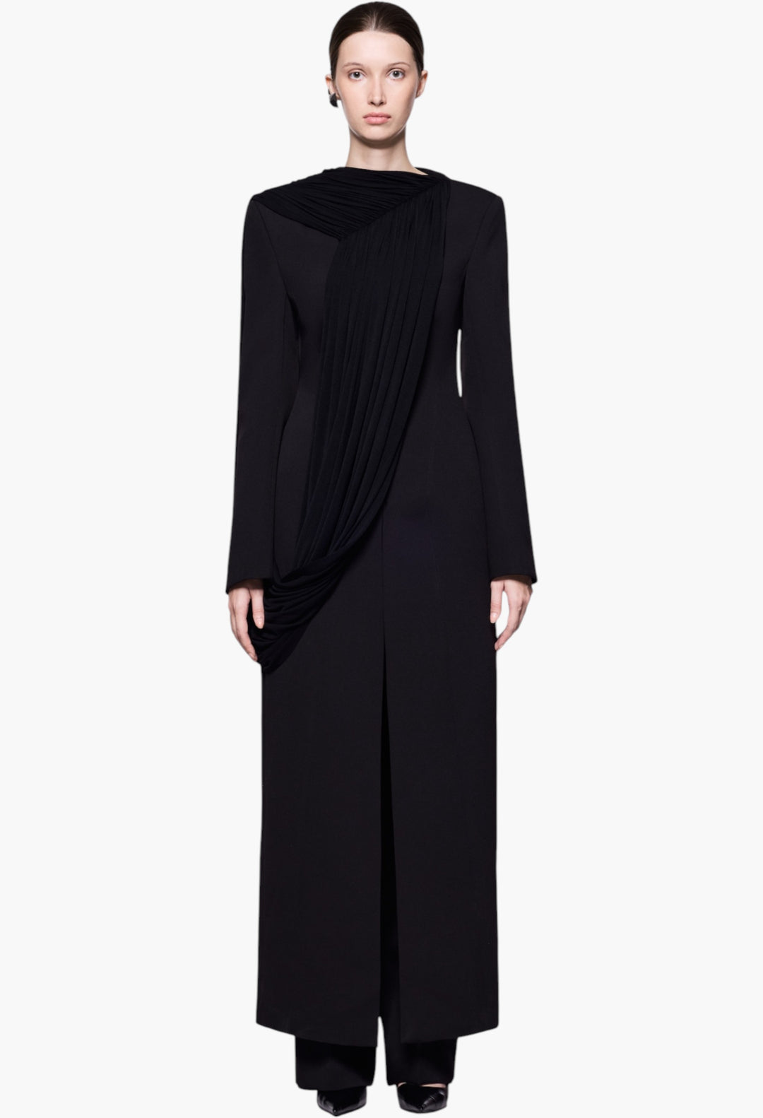 Carmelia Trousers - Minimal straight trousers - GLAM MODA