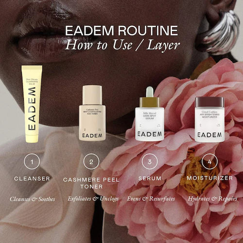 Cashmere Peel Gentle AHA + PHA Exfoliating Toner with 9% Lactic, Azelaic, Tranexamic Acids - GLAM MODA