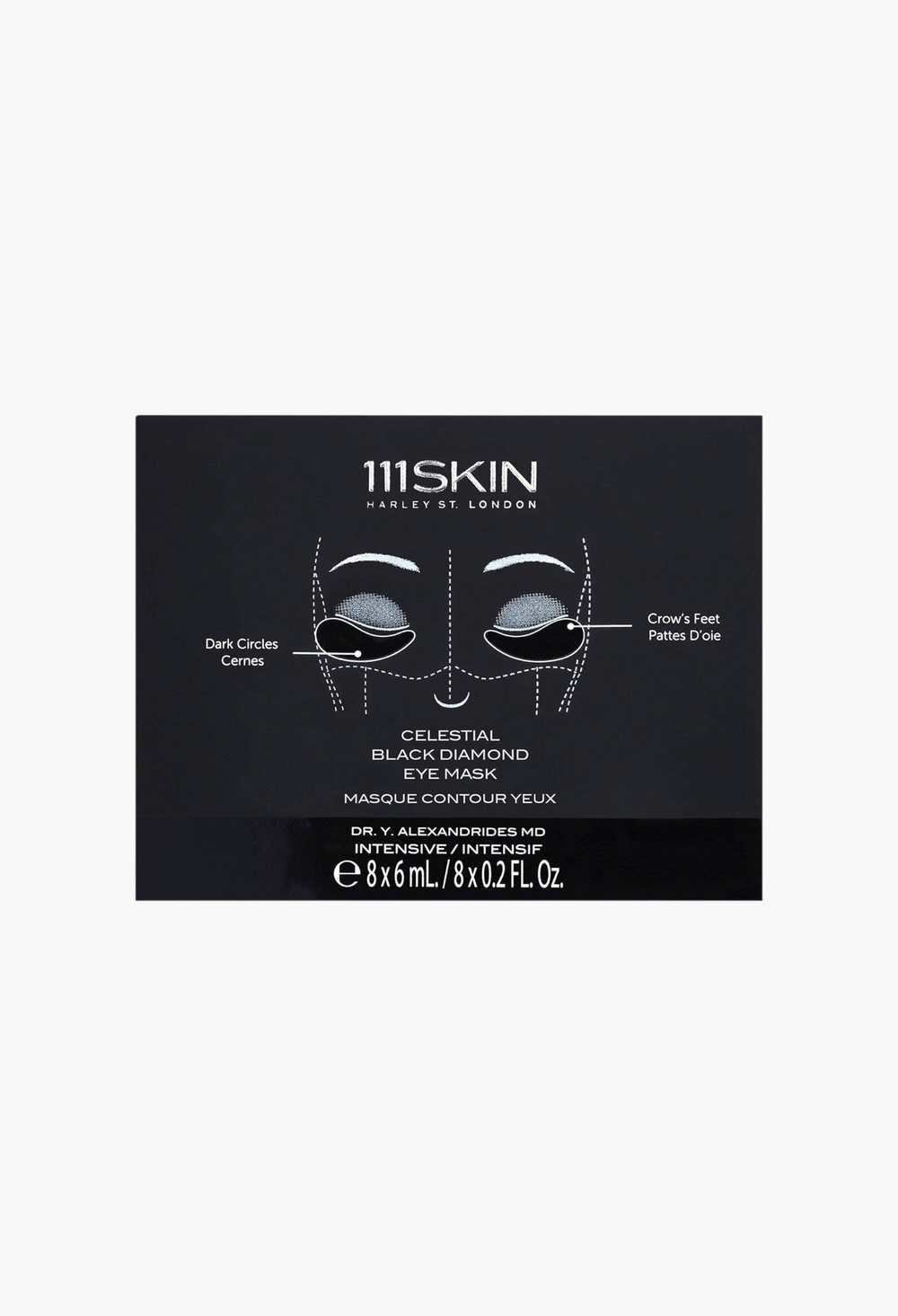 Celestial Black Diamond Eye Mask 8 x 6ml - GLAM MODA