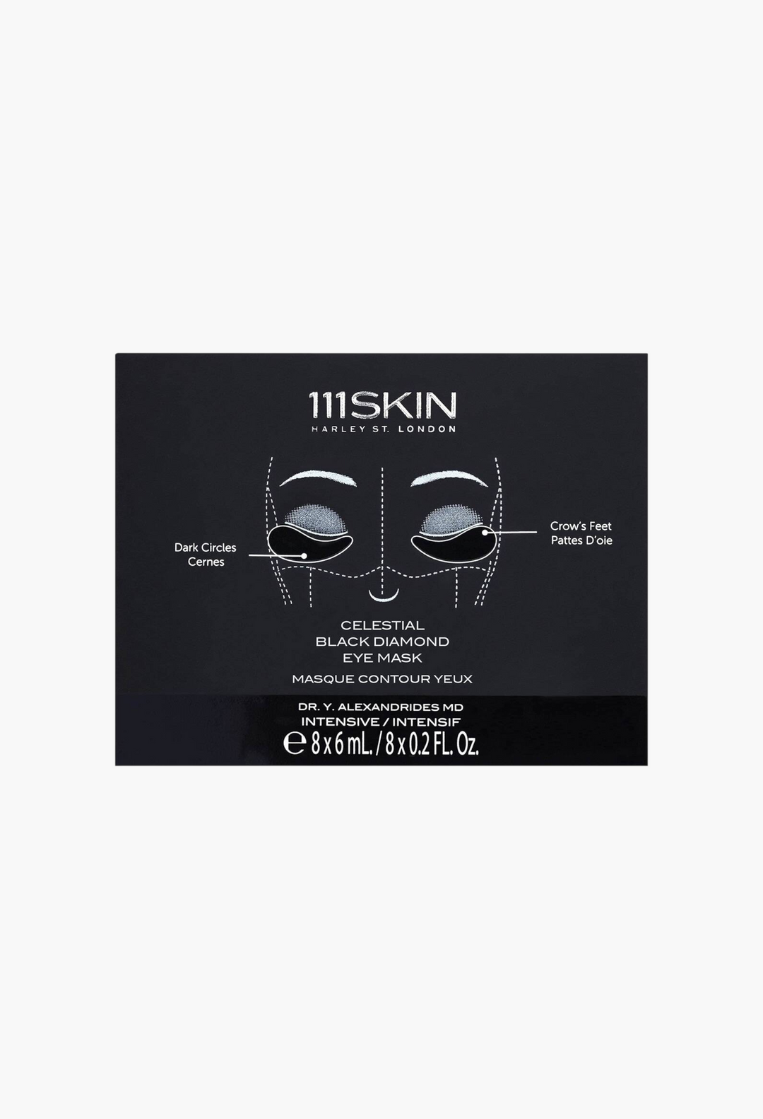Celestial Black Diamond Eye Mask 8 x 6ml - GLAM MODA