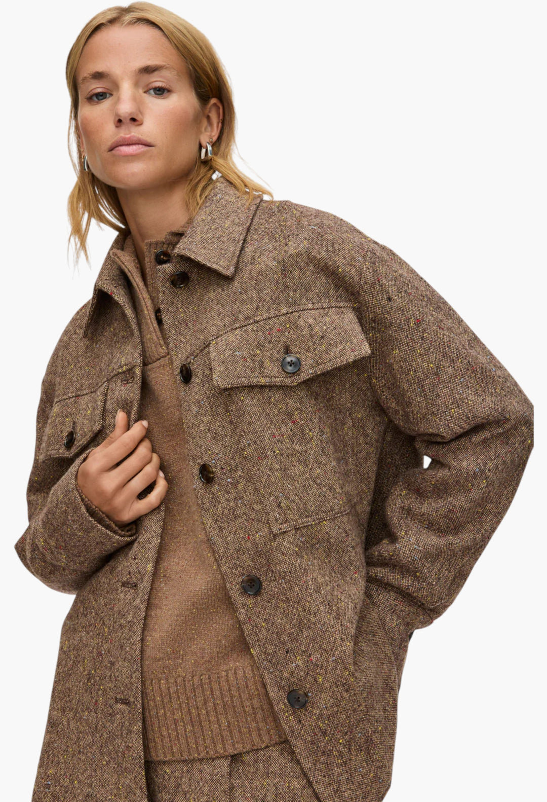 Charlie Wool Overshirt - GLAM MODA