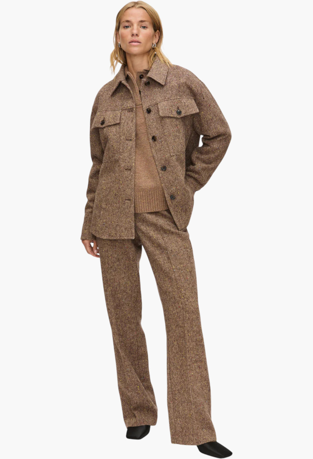 Charlie Wool Overshirt - GLAM MODA