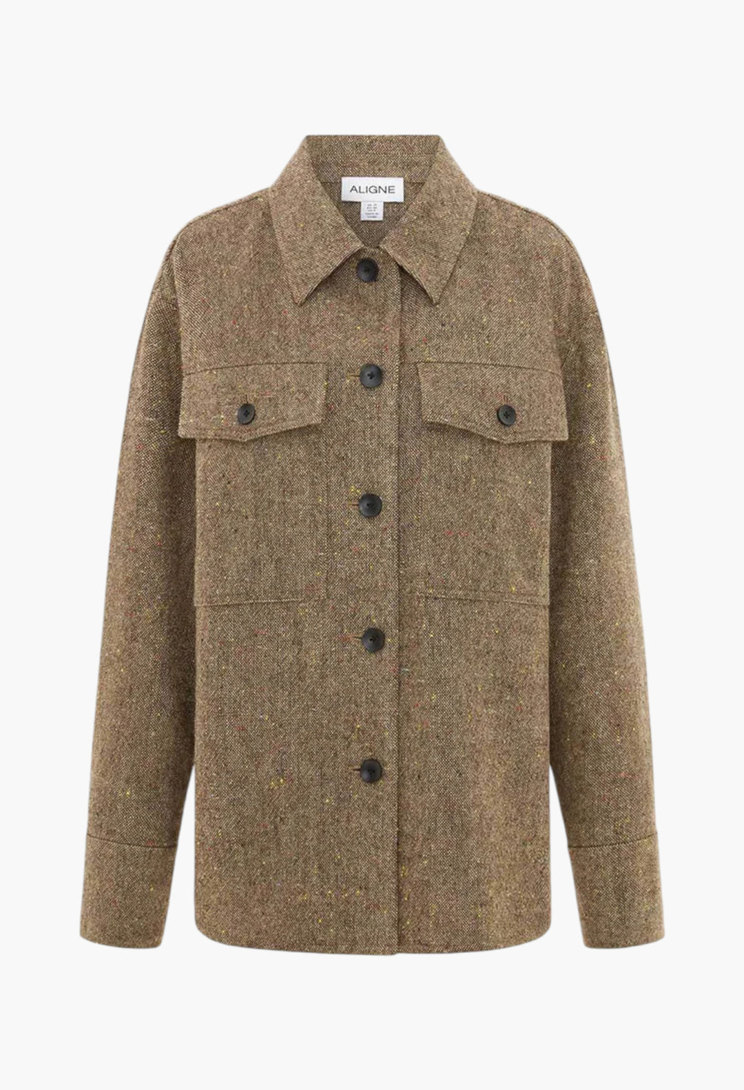 Charlie Wool Overshirt - GLAM MODA