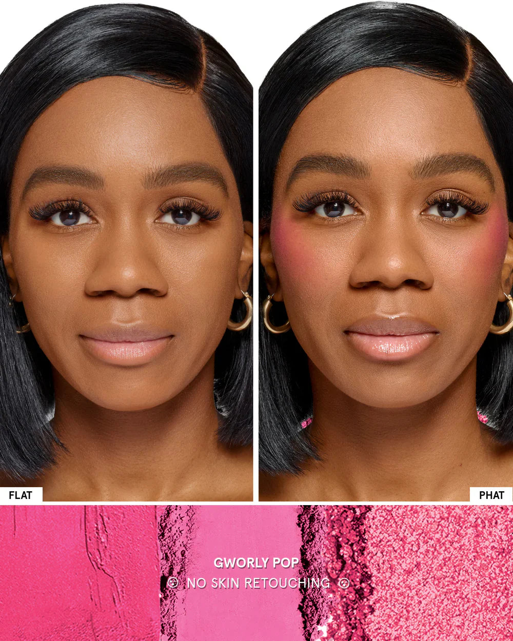 Cheek Clapper 3D Blush Trio Palette - GLAM MODA