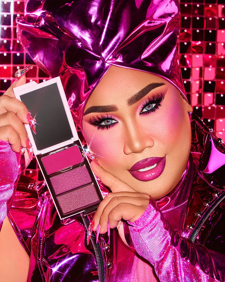 Cheek Clapper 3D Blush Trio Palette - GLAM MODA