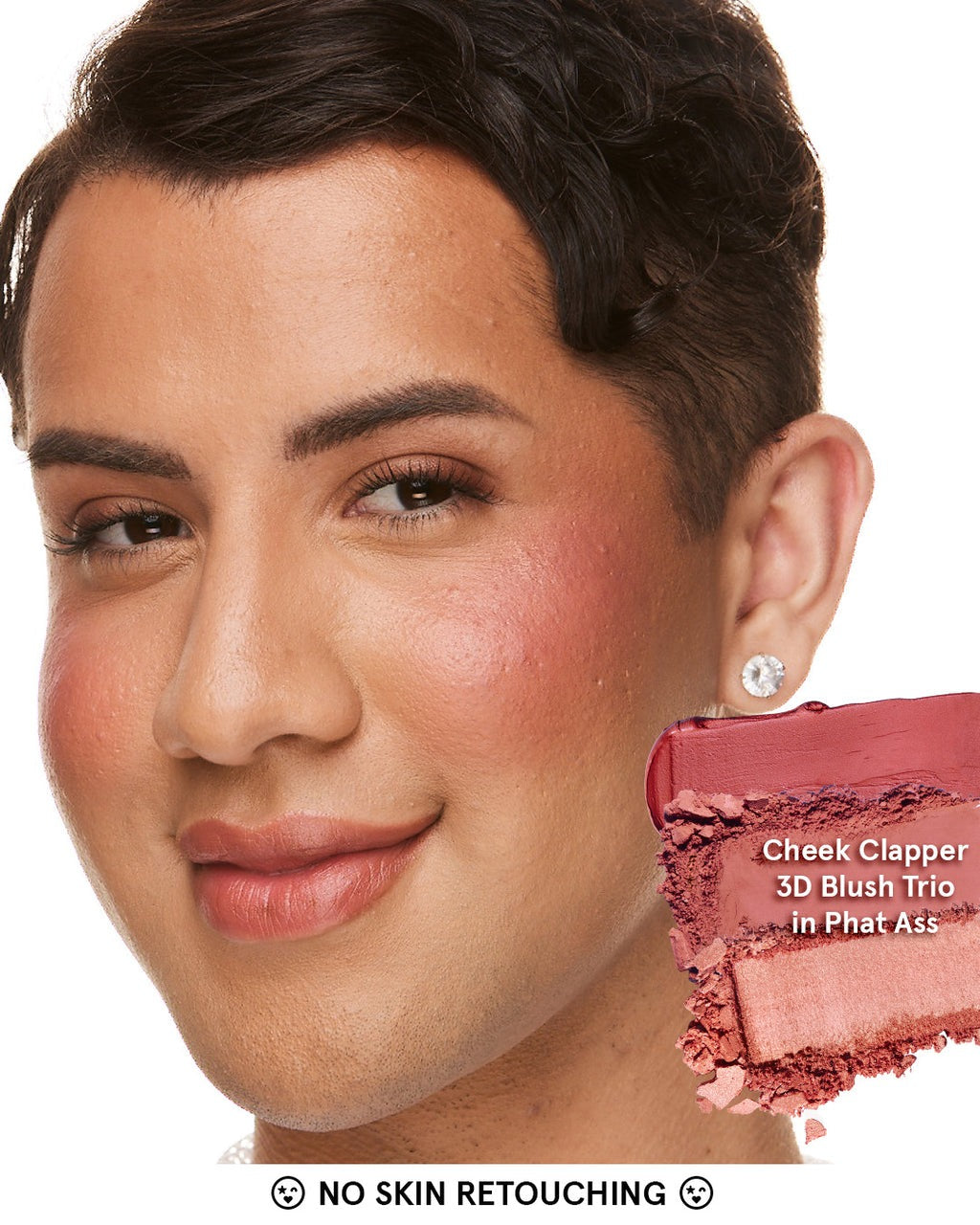 Cheek Clapper 3D Blush Trio Palette - GLAM MODA