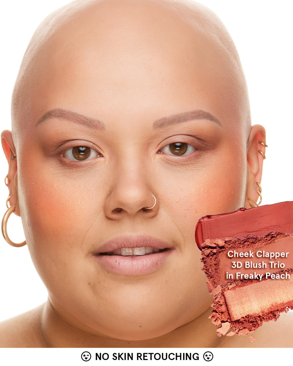 Cheek Clapper 3D Blush Trio Palette - GLAM MODA