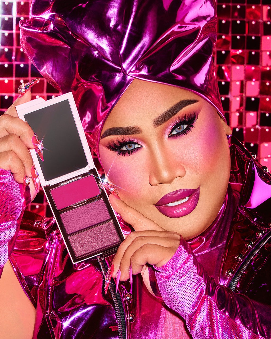 Cheek Clapper 3D Blush Trio Palette - GLAM MODA