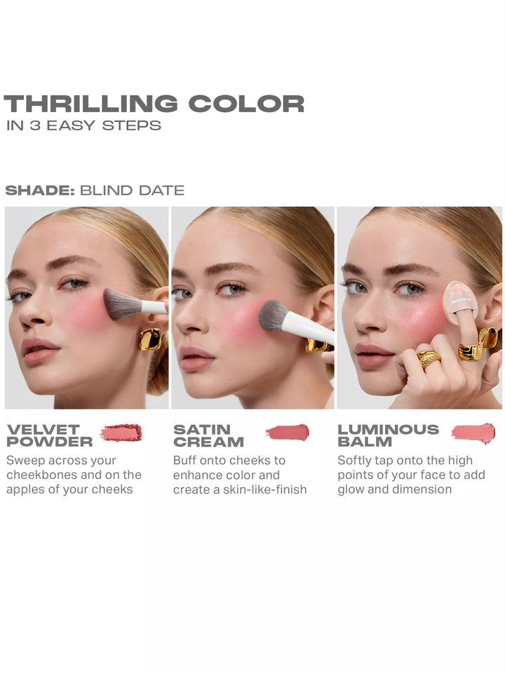 Cheek Thrills Multi-Finish Face Trio - GLAM MODA