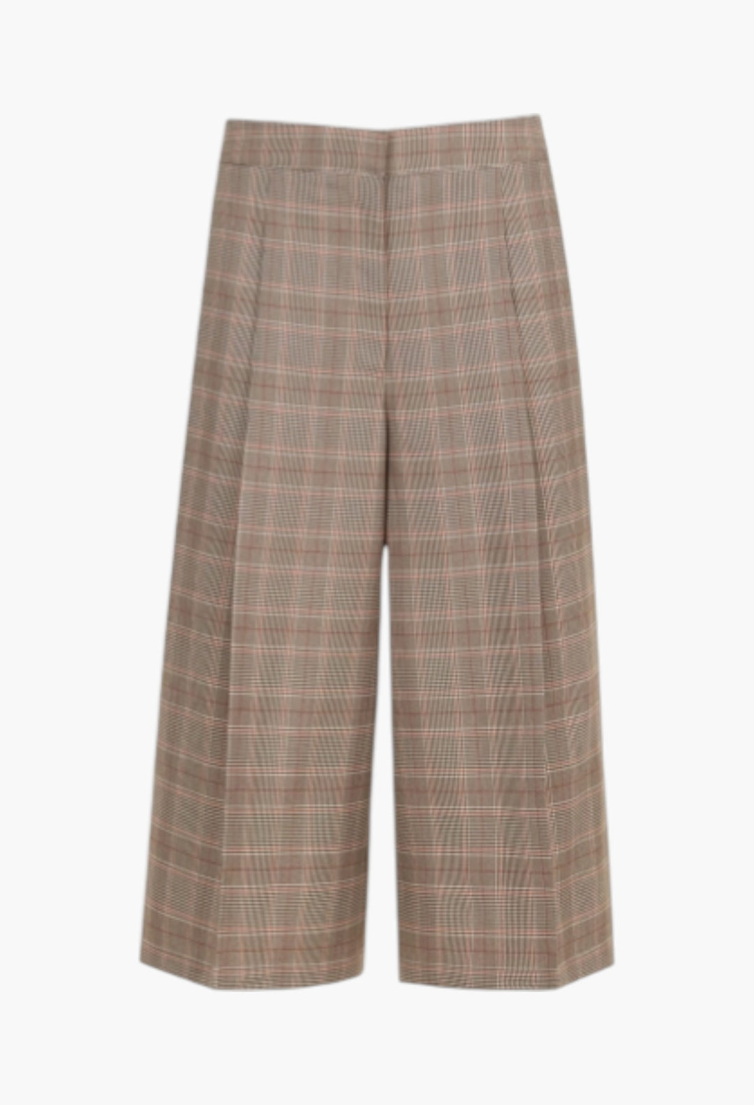 Chequered Bermuda Shorts - GLAM MODA