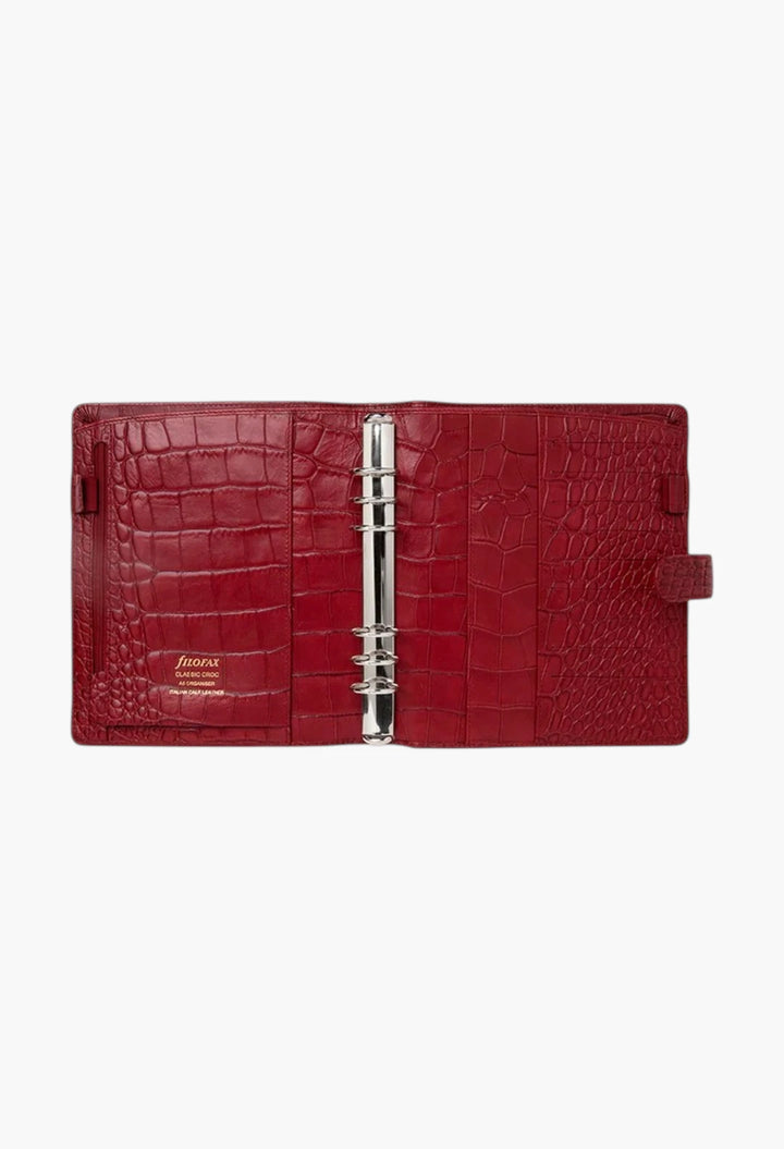 Classic Croc A5 Leather Organizer
