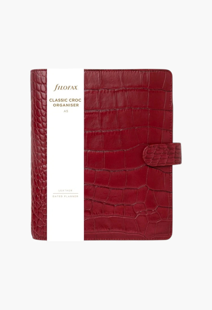 Classic Croc A5 Leather Organizer