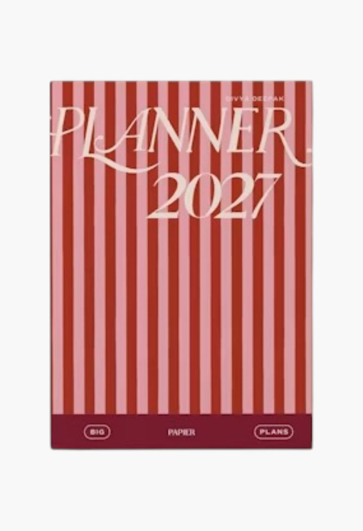 Hardcover 2027 Daily Planner