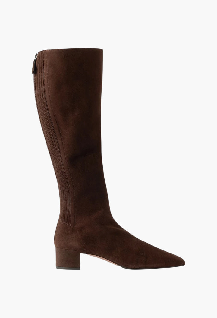 Saint Honoré 35 suede knee-boots