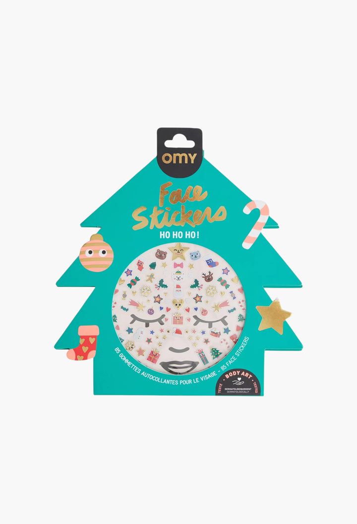 Christmas Face Stickers - GLAM MODA