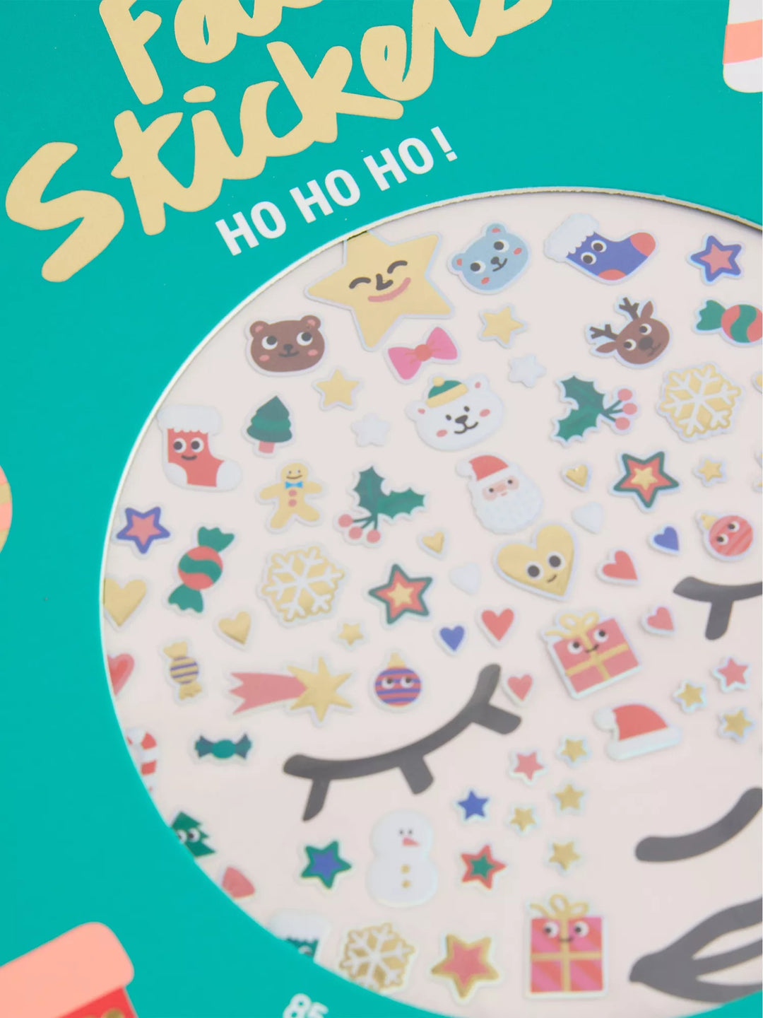 Christmas Face Stickers - GLAM MODA
