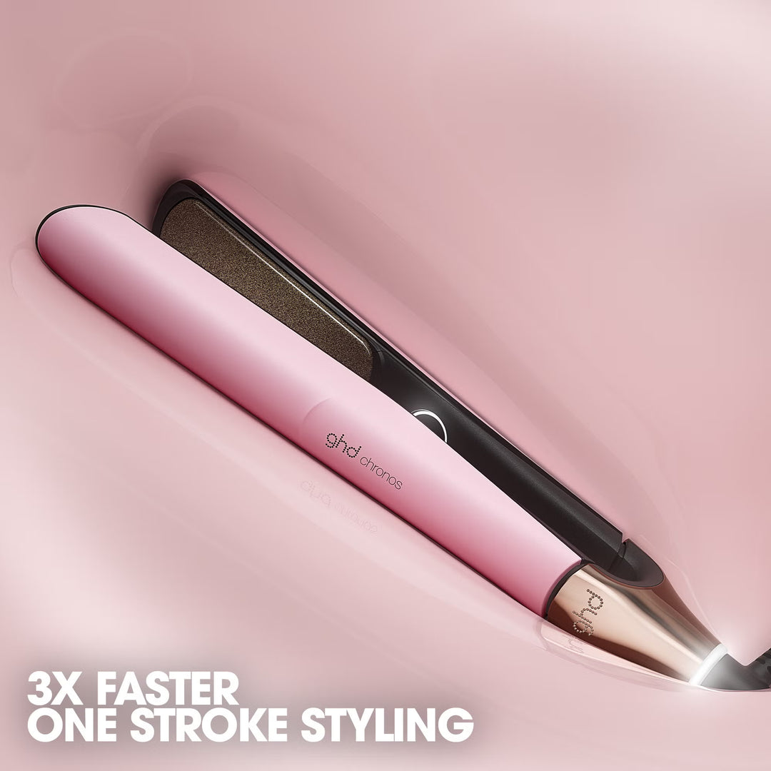 Chronos - Charity Limited Edition Hair Straightener in Pink Sorbet - GLAM MODA
