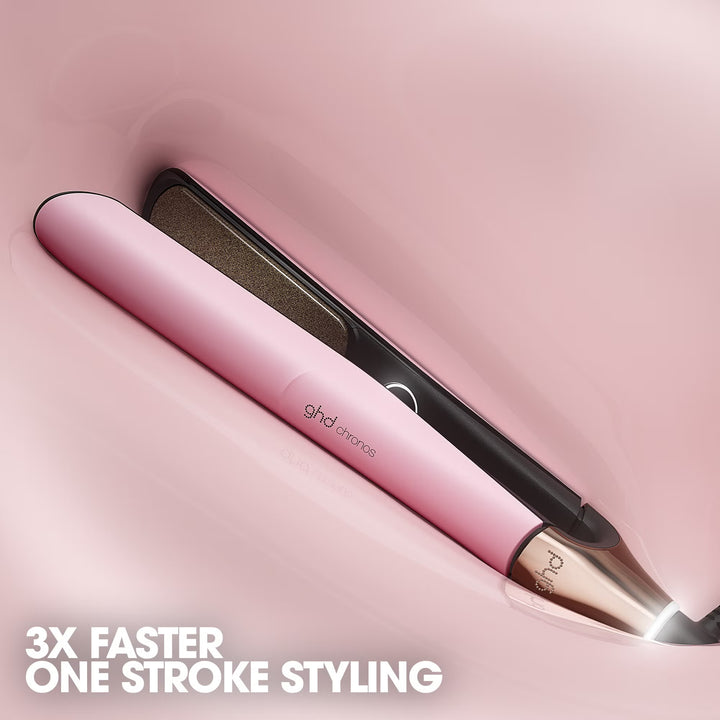 Chronos - Charity Limited Edition Hair Straightener in Pink Sorbet - GLAM MODA