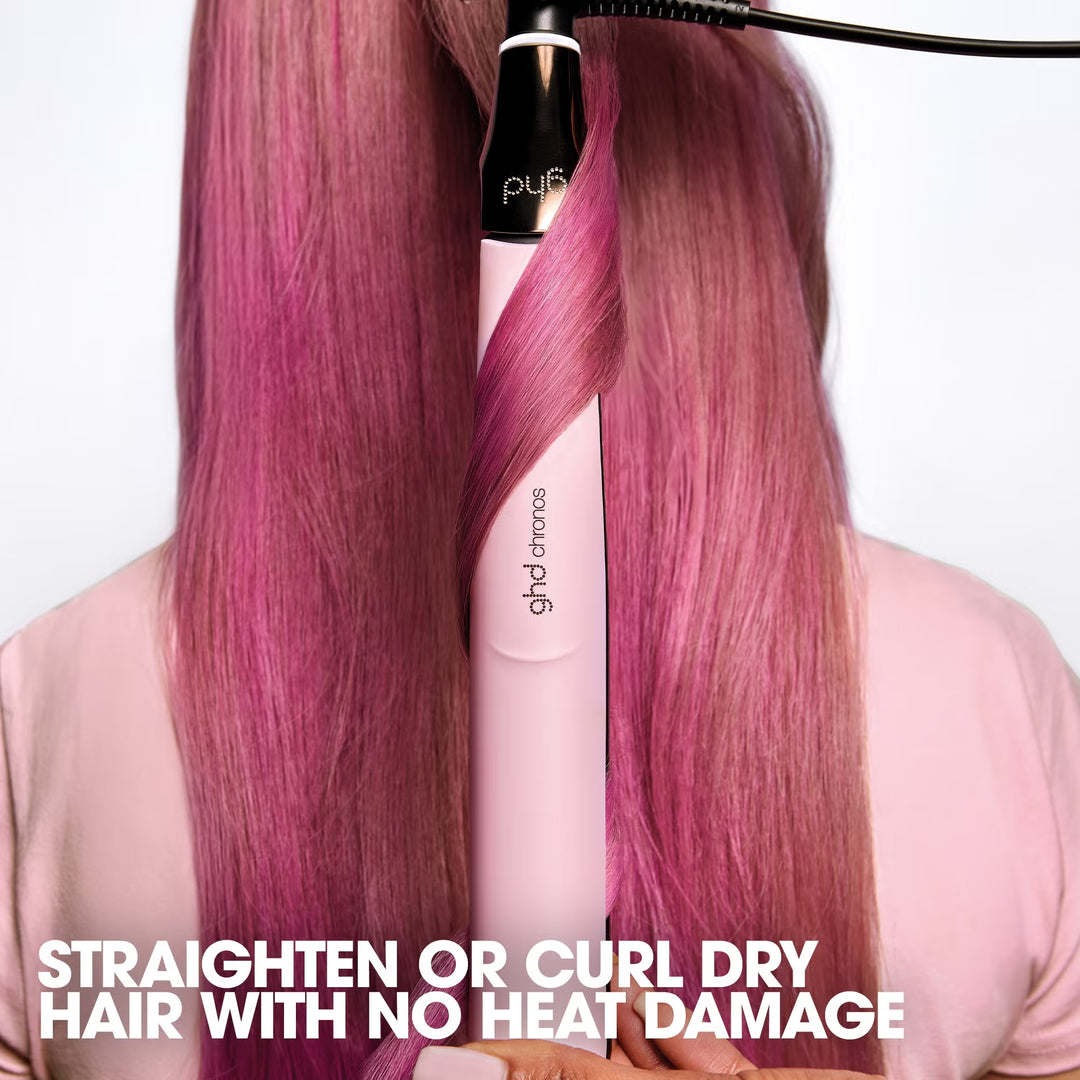 Chronos - Charity Limited Edition Hair Straightener in Pink Sorbet - GLAM MODA