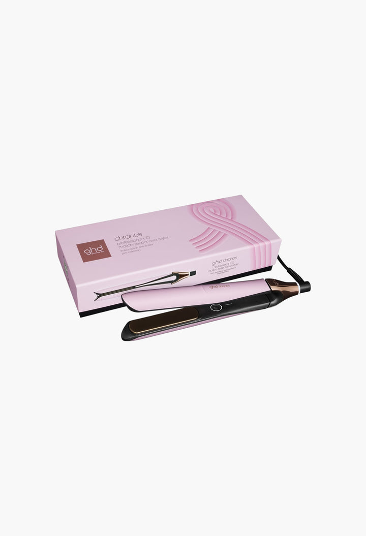 Chronos - Charity Limited Edition Hair Straightener in Pink Sorbet - GLAM MODA
