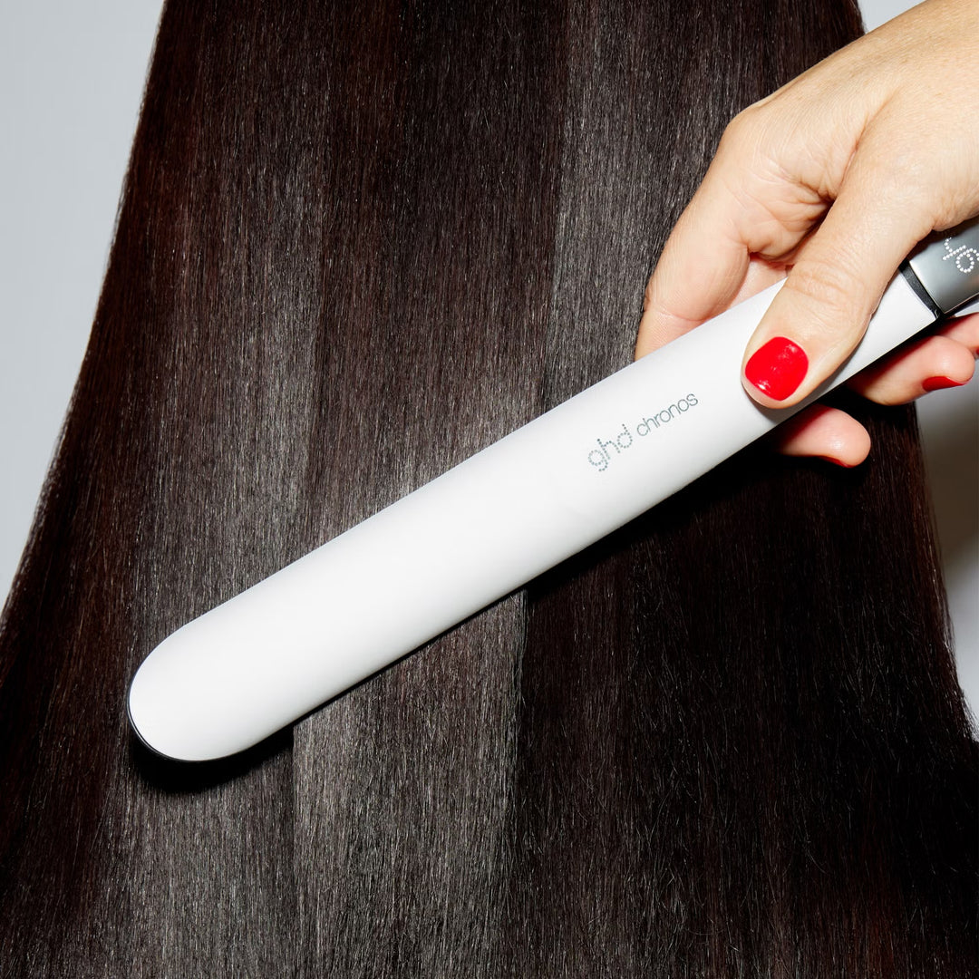 Chronos Hair Straightener - White - GLAM MODA