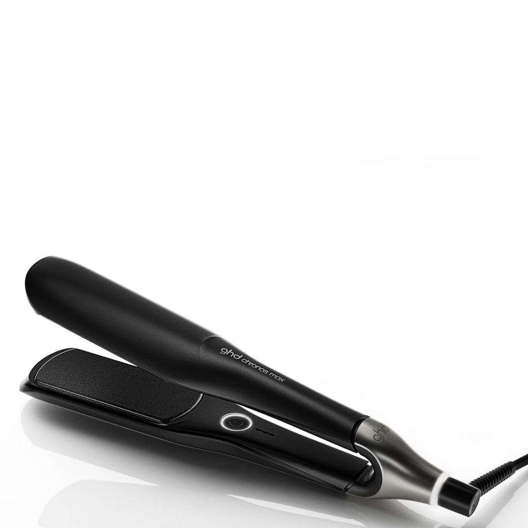 Chronos Max Wide Plate Hair Straightener Black - GLAM MODA