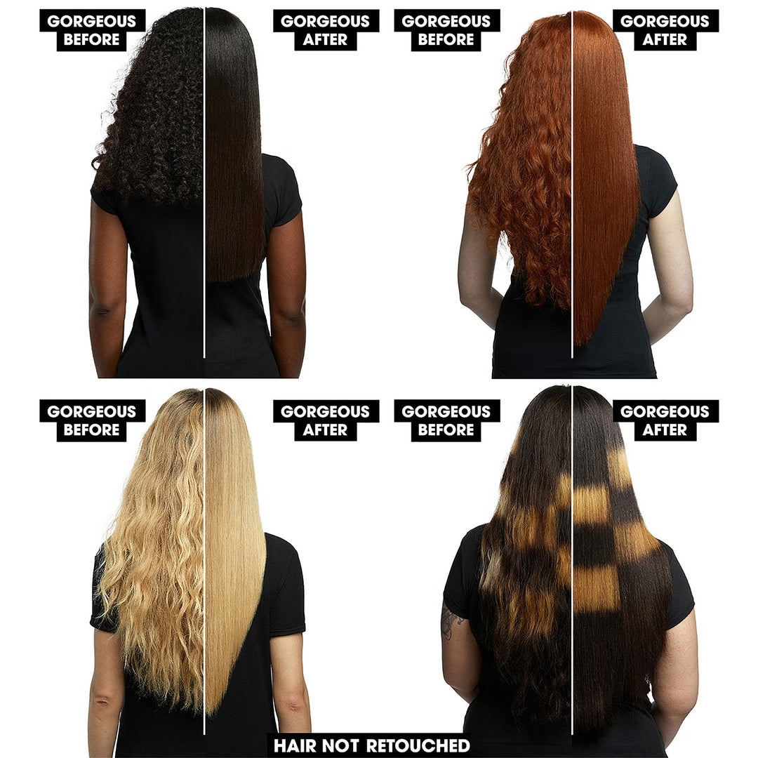 Chronos Max Wide Plate Hair Straightener Black - GLAM MODA