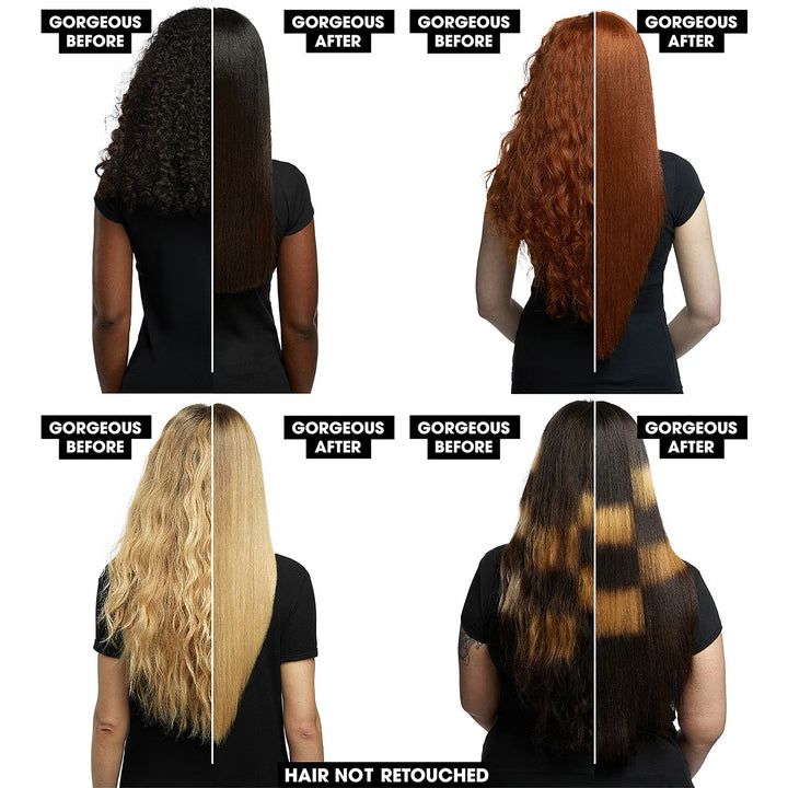 Chronos Max Wide Plate Hair Straightener Black - GLAM MODA