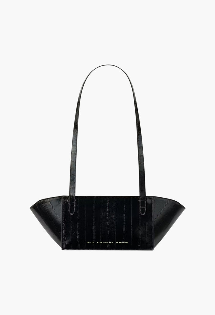Elongated Shoulder Bag Milky Amber