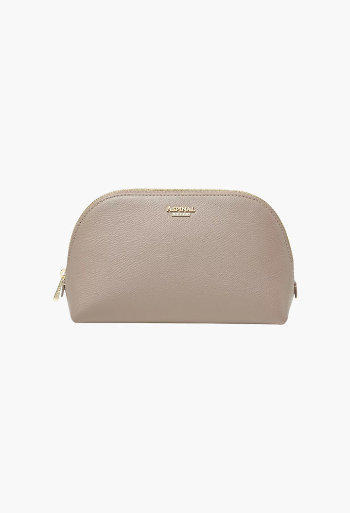 Classic Small Saffiano-Leather Cosmetic Case - GLAM MODA