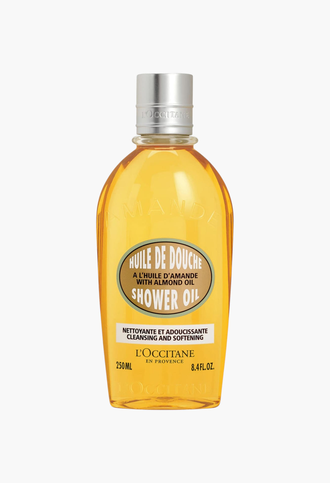 Cleansing And Softening Refillable Shower Oil With Almond Oil - GLAM MODA