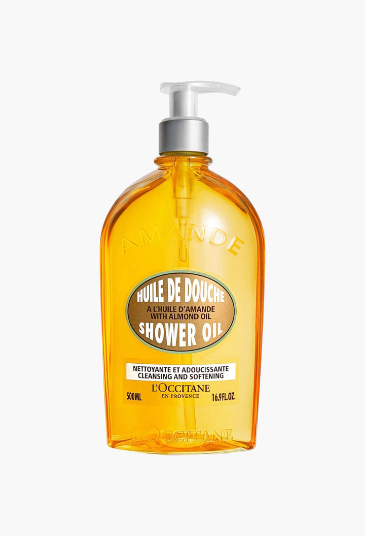 Cleansing And Softening Refillable Shower Oil With Almond Oil - GLAM MODA