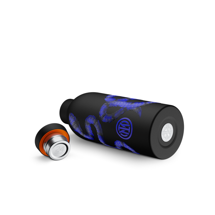 Clima Bottle INTER x 24Bottles Black 500 ml - GLAM MODA