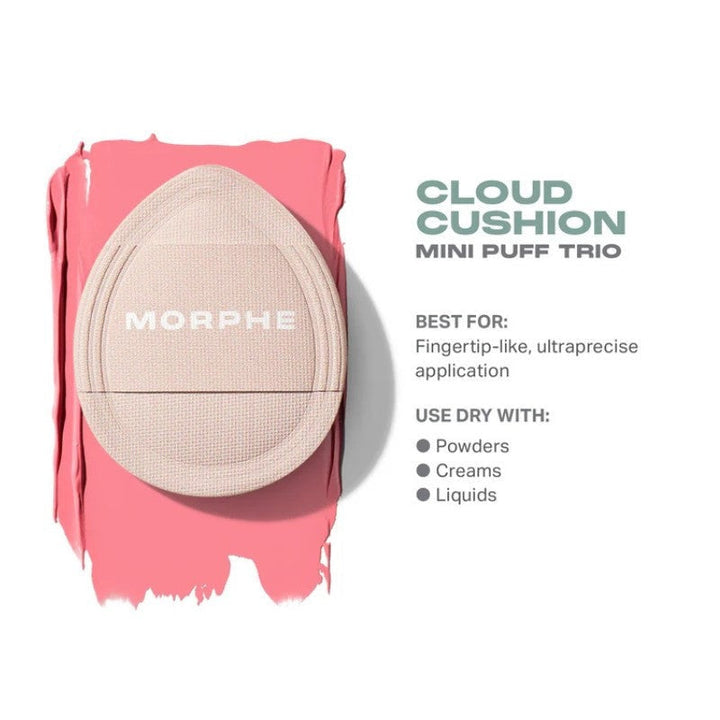 Cloud Cushion Mini Puff Trio - GLAM MODA