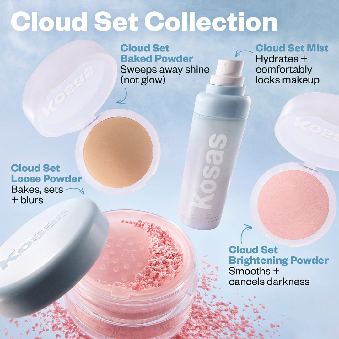 Cloud Set - Airy Setting + Smoothing Mist - GLAM MODA