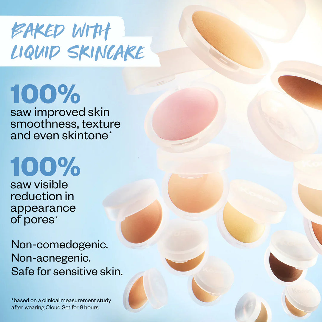 Cloud Set Baked Setting & Smoothing Talc-Free Vegan Powder - GLAM MODA