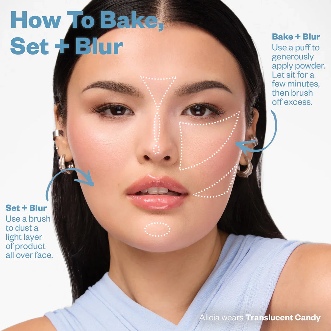 Cloud Set Loose Translucent Talc-Free Setting + Blurring Powder - GLAM MODA