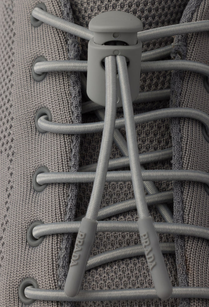 Cloudy Gray - Stretch Knit Sneakers - GLAM MODA