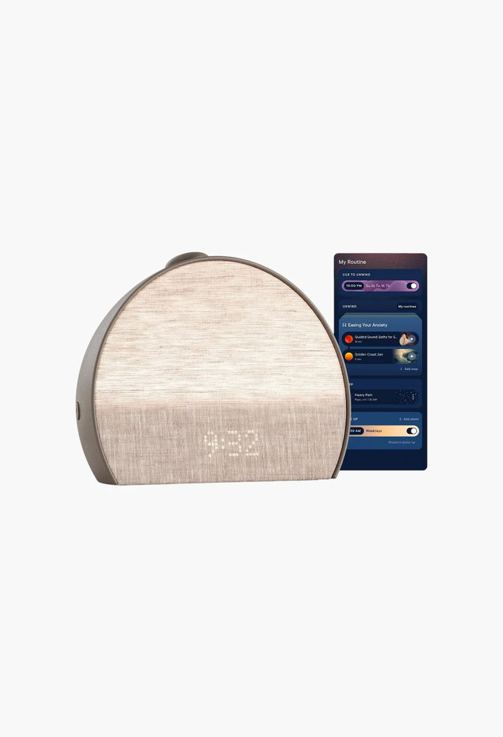 Restore 3 Smart Sunrise Alarm Clock Sound Machine Screen-Free Bedroom Sleep Guide