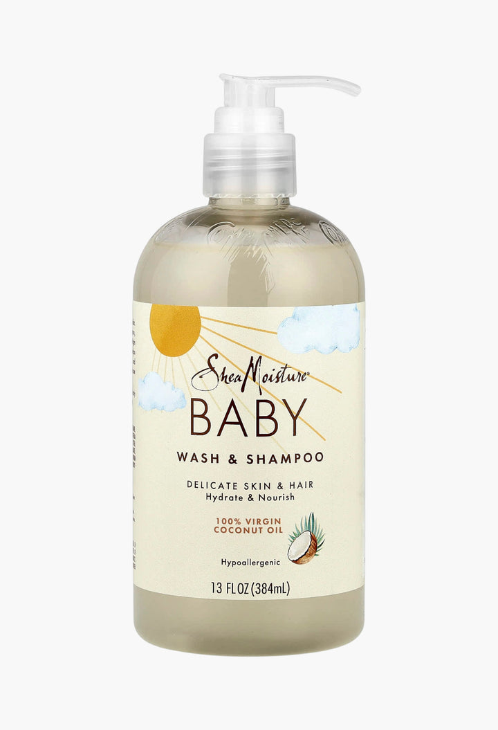 Baby Wash & Shampoo, Raw Shea, Chamomile & Argan Oil