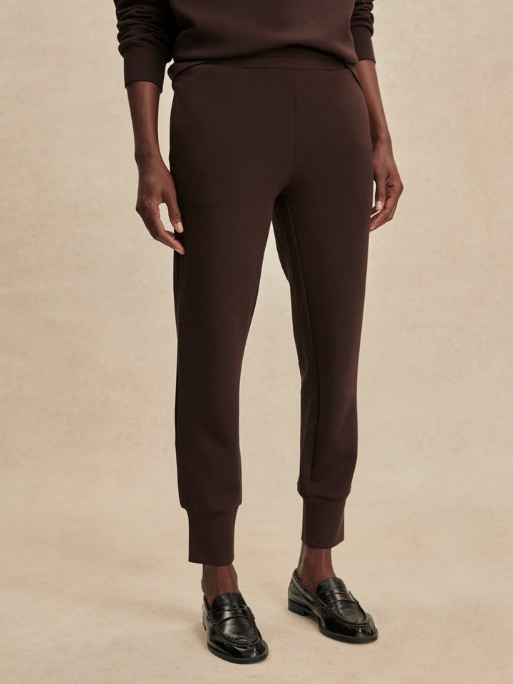 Coffee Bean - The Slim Cuff Pant 30" - GLAM MODA