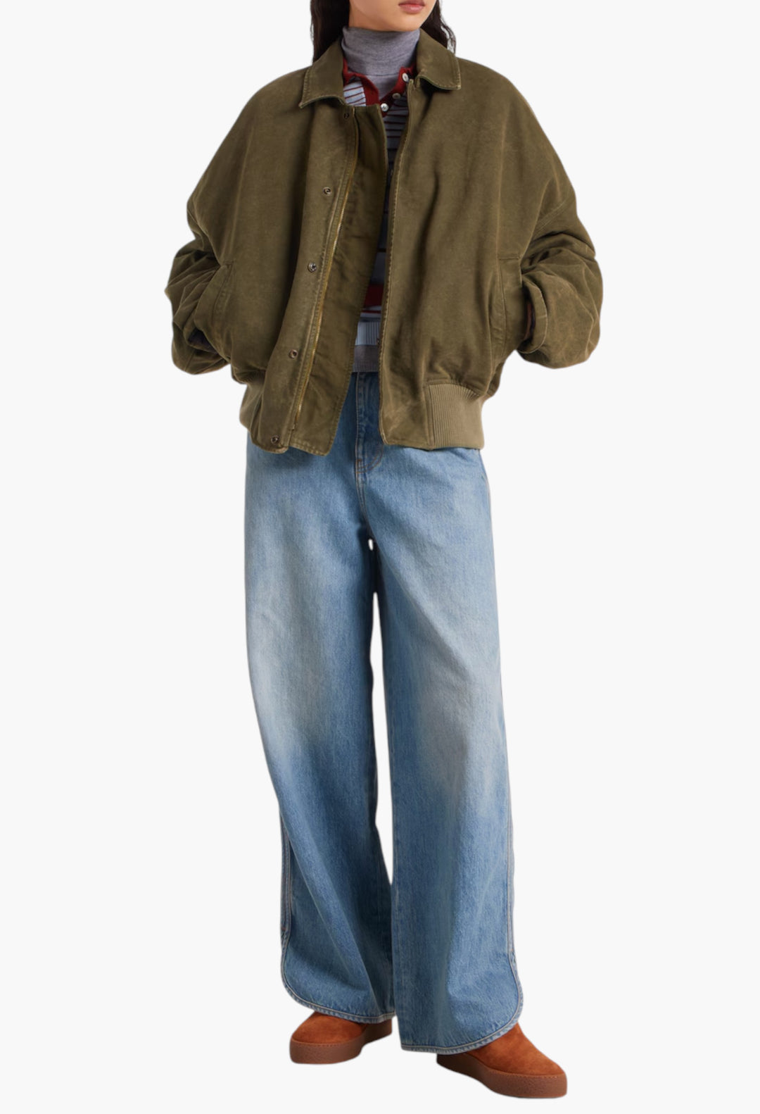 Cognac - Lucerne Suede Ankle Boots - GLAM MODA