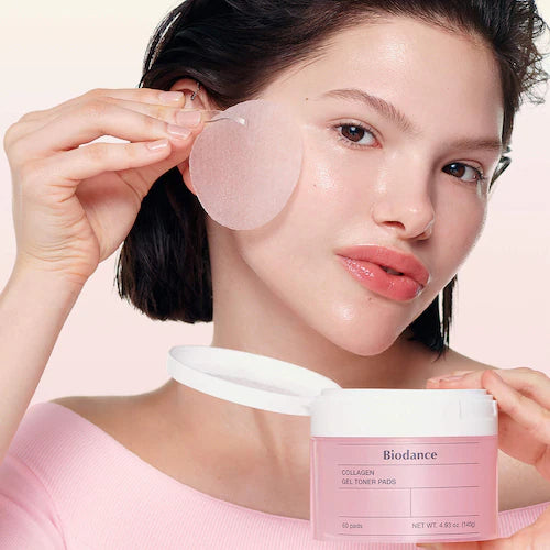 Collagen Gel Toner Pads for Pore Minimizing & Firming Care - GLAM MODA