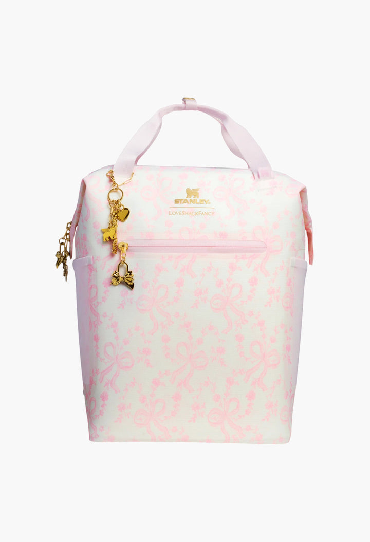 Stanley 1913 x LoveShackFancy Holiday All Day Madeleine Mini Cooler Backpack | 20 Can | 14 QT | 13.2 L - GLAM MODA